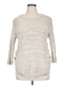 B-Design Ivory Pullover Sweater Size XL - photo 1