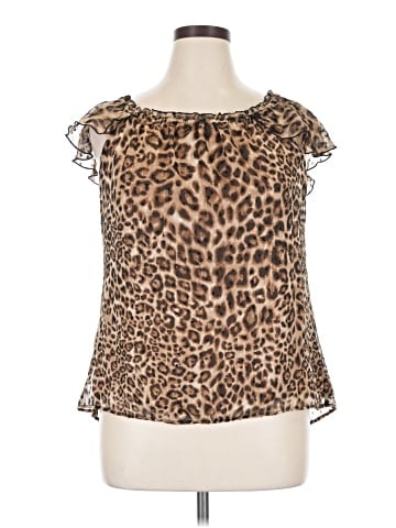 White House Black Market Sleeveless Blouse (view 1)
