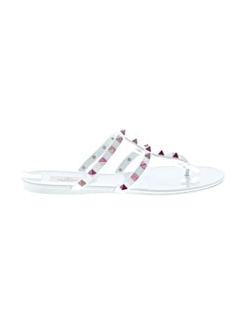 Valentino Garavani rockstud caged rubber sandal (view 1)
