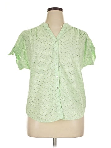 Ruby Rd. Short Sleeve Blouse (view 1)