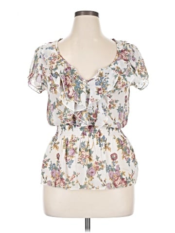 Poetry Short Sleeve Blouse (view 1)