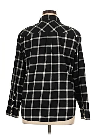 J.Crew Factory Store Long Sleeve Button-Down Shirt (view 2)