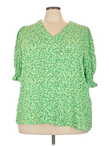 Jones & Co Short Sleeve Blouse (view 1)