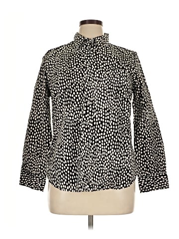 J.Crew Factory Store Long Sleeve Blouse (view 1)