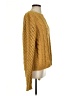 LoveShackFancy Solid Gold Wool Pullover Sweater Size S - photo 4