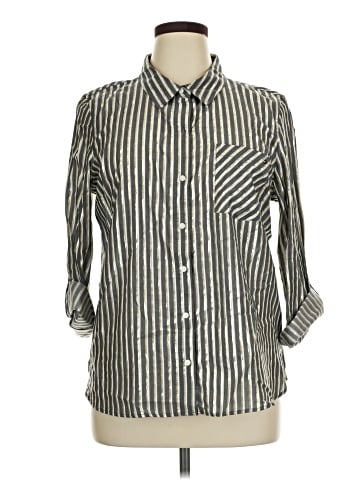 Tommy Hilfiger Long Sleeve Button-Down Shirt (view 1)