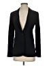 Theory 100% Polyester Black Blazer Size 00 - photo 1