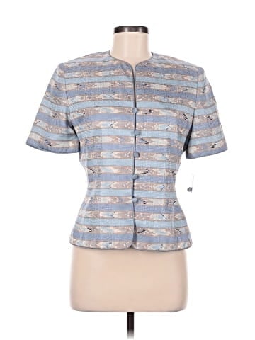 Adrianna Papell Silk Blazer (view 1)