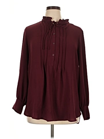 Simply Vera Vera Wang Long Sleeve Polo (view 1)