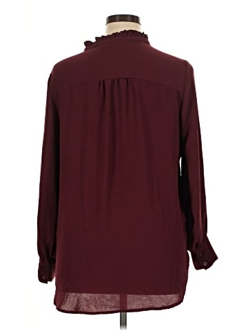 Simply Vera Vera Wang Long Sleeve Polo (view 2)