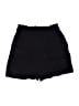 Accessorize Solid Black Shorts Size M - photo 2