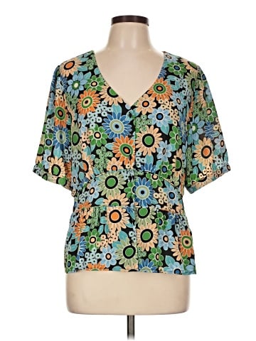 CAbi Short Sleeve Blouse (view 1)