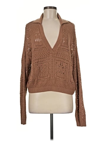 Intermix Pullover Sweater (view 1)