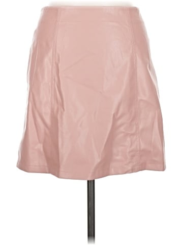 Jessica Simpson Faux Leather Skirt (view 2)