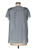 Max Studio Blue Short Sleeve Blouse Size M - photo 2