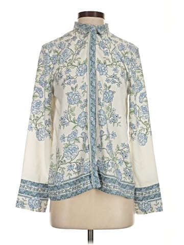 Cupcakes & Cashmere Long Sleeve Blouse (view 1)