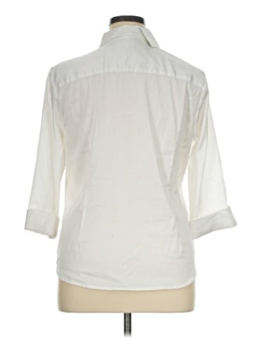 Anne Klein 3/4 Sleeve Button-Down Shirt (view 2)