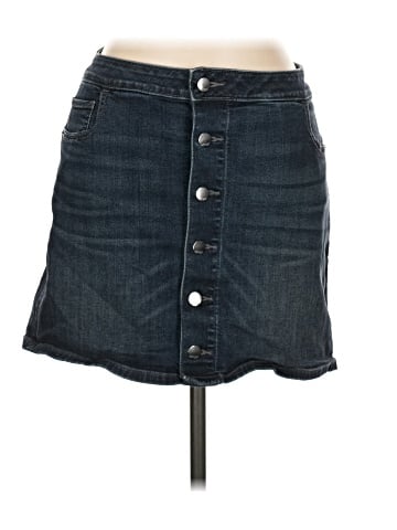 Express Outlet Denim Skirt (view 1)