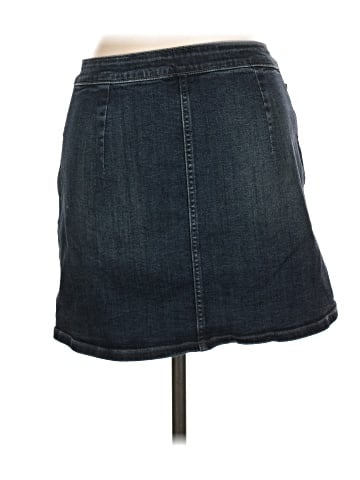 Express Outlet Denim Skirt (view 2)