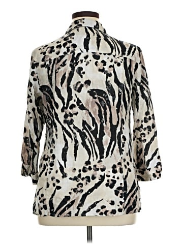 JM Collection 3/4 Sleeve Blouse (view 2)
