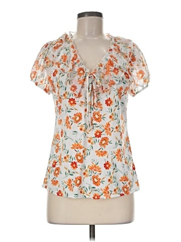 Perseption Concept Short Sleeve Blouse (view 1)