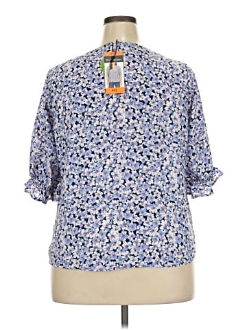 Well Worn 3/4 Sleeve Blouse (view 2)