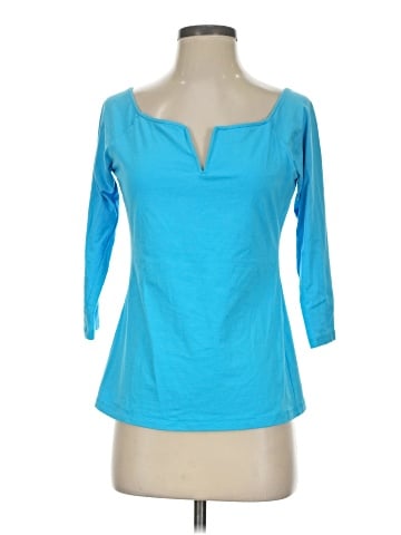 Boston Proper 3/4 Sleeve T-Shirt (view 1)