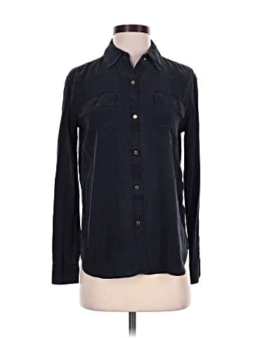 Juicy Couture Long Sleeve Silk Top (view 1)