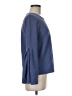 Green Envelope Blue Long Sleeve Top Size M - photo 4