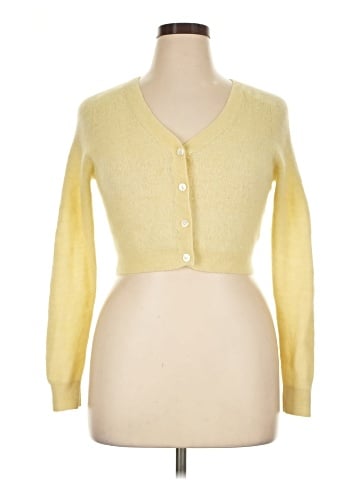 Madewell Alpaca-Blend V-Neck Cardigan Sweater (view 1)