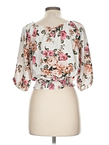 Free Kisses 3/4 Sleeve Blouse (view 2)