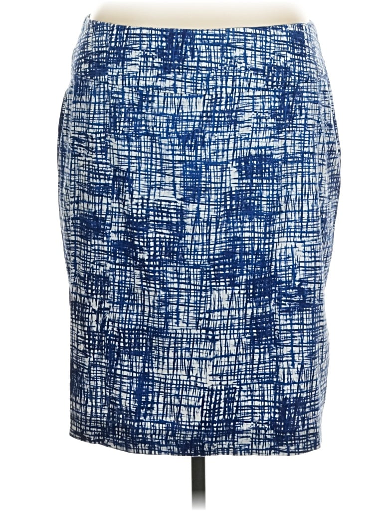 Pre-owned Sharagano Casual Skirt In Blue