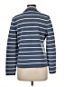 Talbots Stripes Blue Blazer Size Med Petite - photo 2