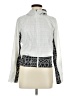 Brooks 100% Polyester Graphic White Jacket Size M - photo 1