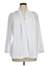 Notations White Cardigan Size 1X - photo 1