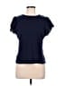 CeCe Blue Short Sleeve Top Size M - photo 1