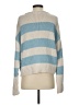 Banana Republic 100% Cotton Stripes Blue Pullover Sweater Size S - photo 2
