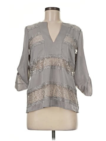 BCBGMAXAZRIA 3/4 Sleeve Blouse (view 1)