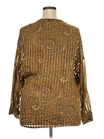 Ellen Tracy Long Sleeve Blouse (view 2)
