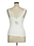 Express Ivory White Sleeveless Blouse Size XL - photo 2