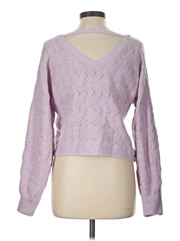 Pink Rose Pullover Sweater (view 2)
