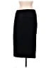 Express Solid Black Formal Skirt Size 8 - photo 1