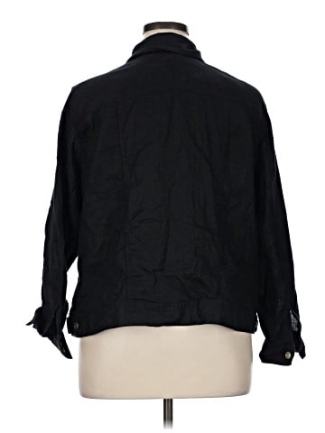 Jones New York 3/4 Sleeve Button-Down Shirt (view 2)