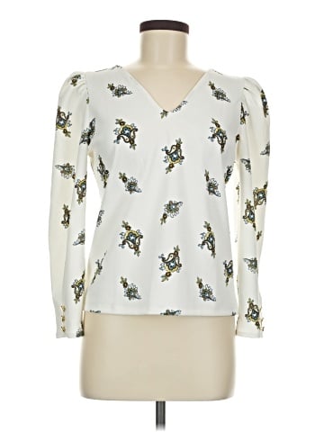 Ann Taylor Factory Long Sleeve Blouse (view 1)