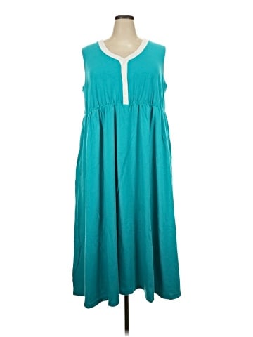 Woman Within Casual Dress (view 1)