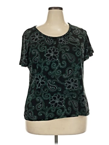 Croft & Barrow Short Sleeve Blouse (view 1)