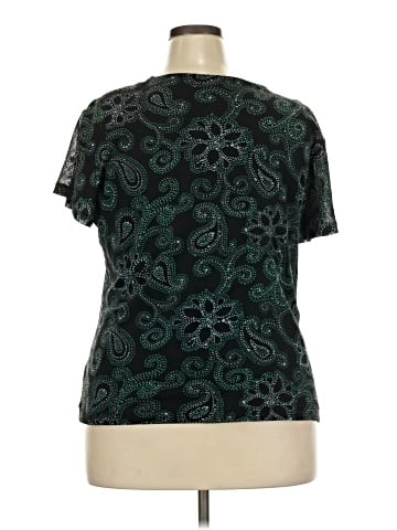 Croft & Barrow Short Sleeve Blouse (view 2)