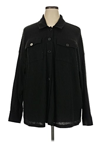 Torrid Long Sleeve Button-Down Shirt (view 1)