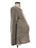 Pink Blush Gray Long Sleeve Top Size Sm Maternity - photo 4