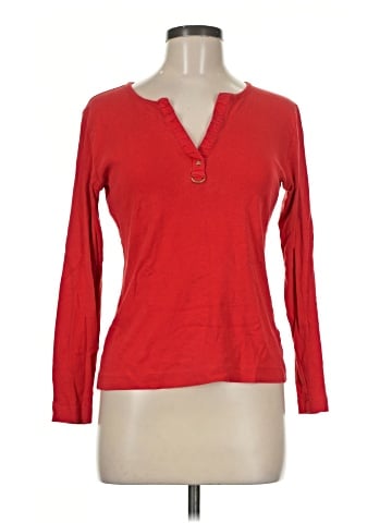 Lauren by Ralph Lauren Long Sleeve Henley (view 1)